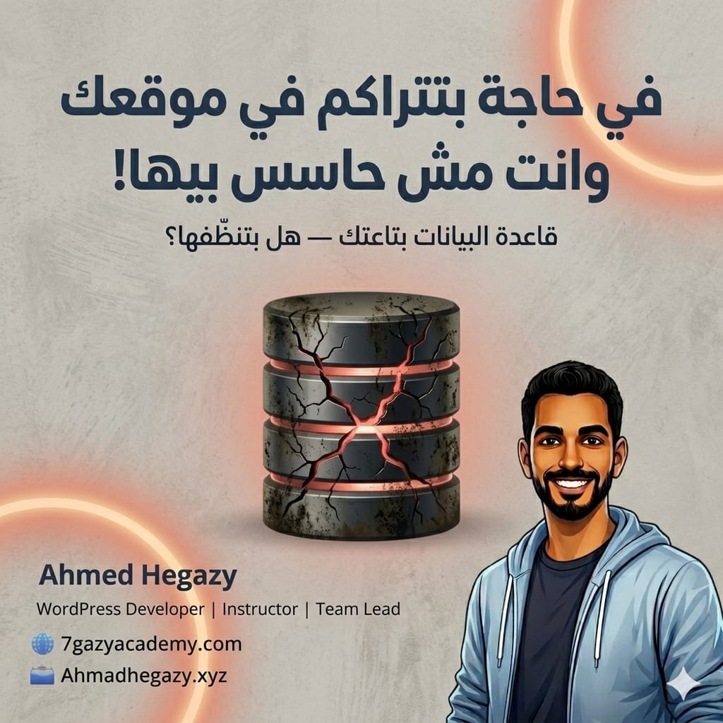 تنظيف الداتا بيز